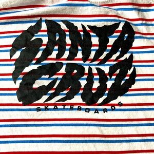 Santa Cruz stripped tee